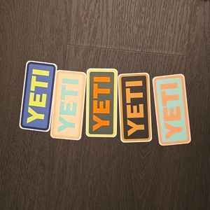 Yeti Stickers